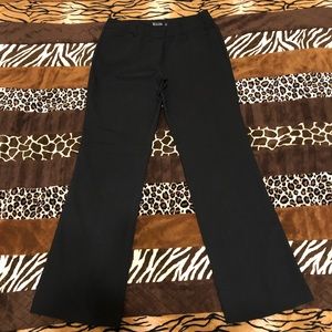 New York & Co. TALL black boot cut slacks